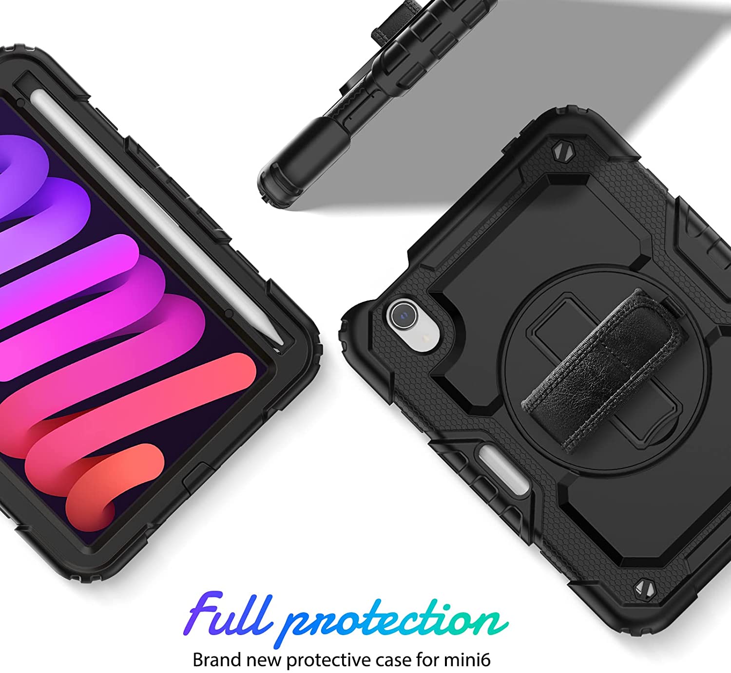 Étui robuste Defender avec sangle pour iPad 10 (10e génération) / iPad 11 (11e génération) Étui robuste Defender avec sangle pour iPad 10 (10e génération) / iPad 11 (11e génération)